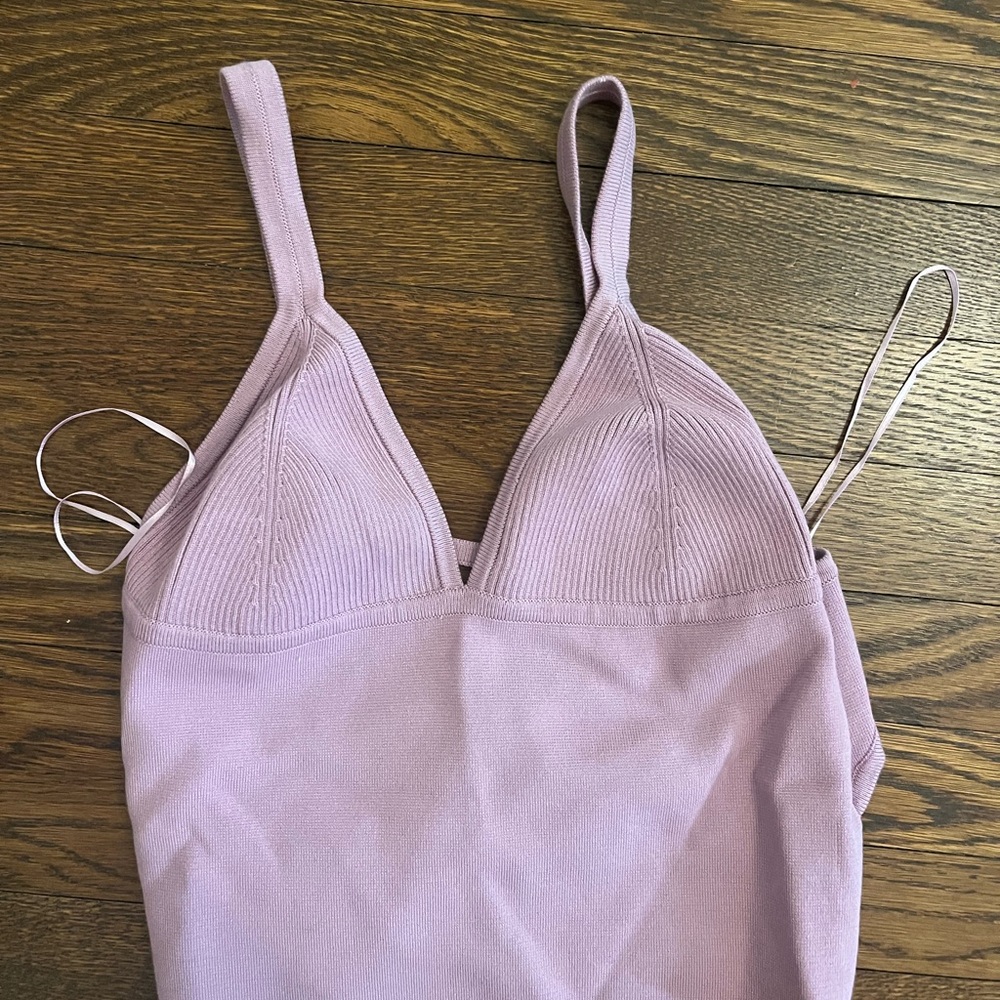 NWT Free People Ribbed Knit Cami Top